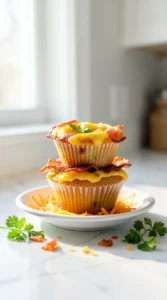 Grab-and-Go Bacon & Cheddar Egg Muffins