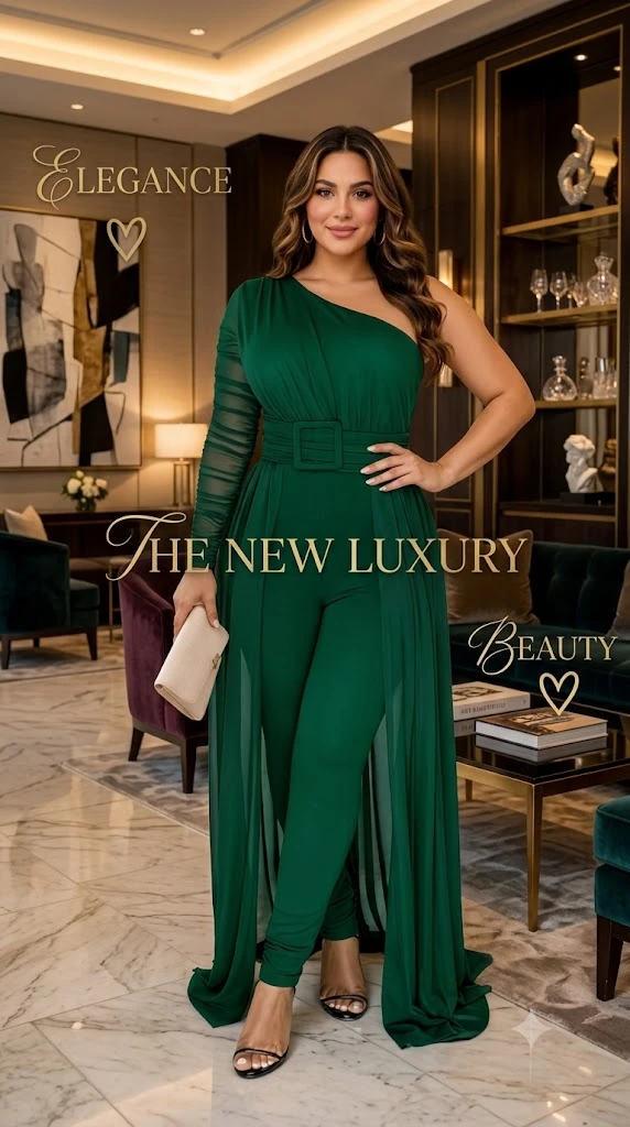 Long Sleeve Bodycon Party Jumpsuit