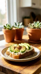 Savory Cottage Cheese & Avocado Toast