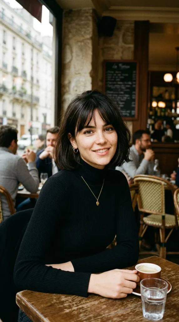 1. The Classic French Bob Haircut