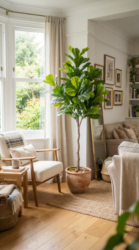 Add Greenery for a Fresh, Modern Feel