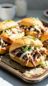 Mini BBQ Pulled Pork Sliders
