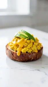 Plant-Based Tofu Scramble & Avocado Melt