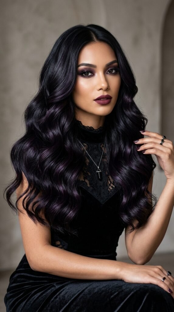Bat Wing Black and Purple