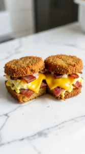  Cheesy Bacon & Hash Brown Patty Press