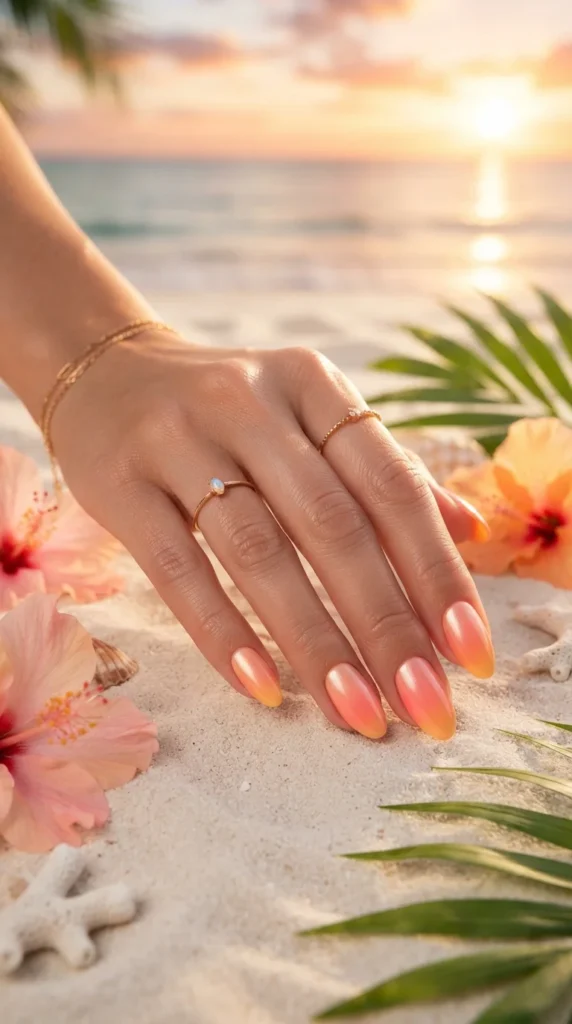 Coral Sunset Gradient