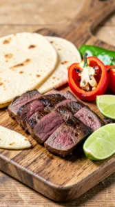 Flame-Kissed Flank Steak Fajitas