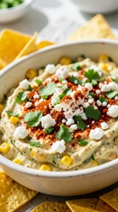 Zesty Mexican Street Corn (Elote) Dip