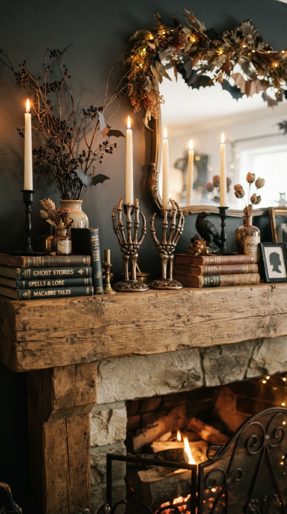 Skeleton Hand Candle Holders
