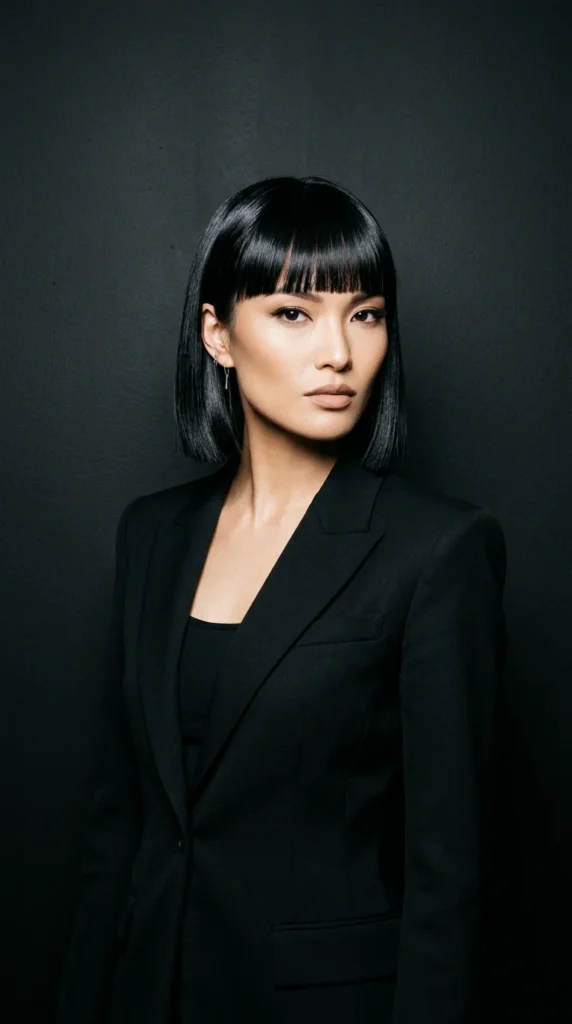 14. Glossy Box Bob Haircut