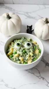 Monster Mac and Cheese with Green Pea Peas