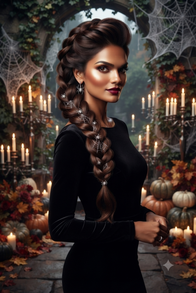 Spiderweb Side Braid