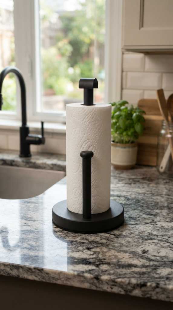 The Minimalist Paper Towel Holder