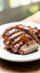 Maple Mustard Grilled Pork Tenderloin