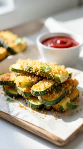 Crispy Air Fryer Zucchini Fries