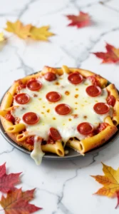 Ghost Pepperoni Pizza Bake