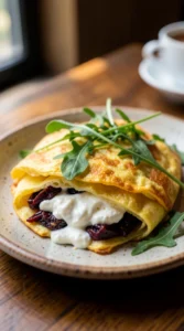 Mediterranean Omelet with Ricotta