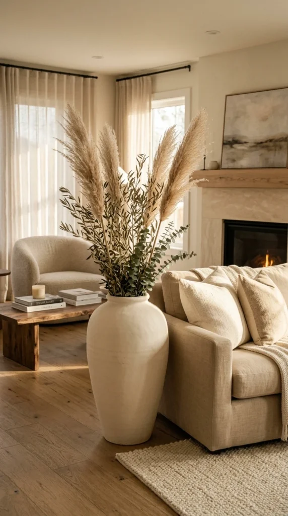 19. Bring the Outdoors In with Faux Greenery