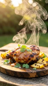 Grilled Mango BBQ Chicken Drumsticks