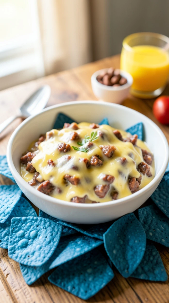 Cheesy Sausage Dip (3 Ingredients!)