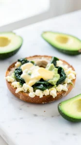 Avocado, Egg White & Spinach Bagel Thins