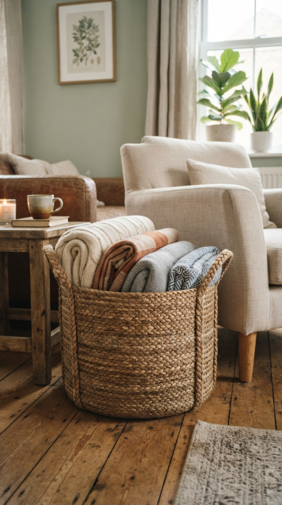 Add a Woven Storage Basket