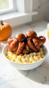 Creepy Crawly Hot Dog Octopus Bowls