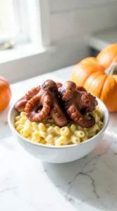 Creepy Crawly Hot Dog Octopus Bowls