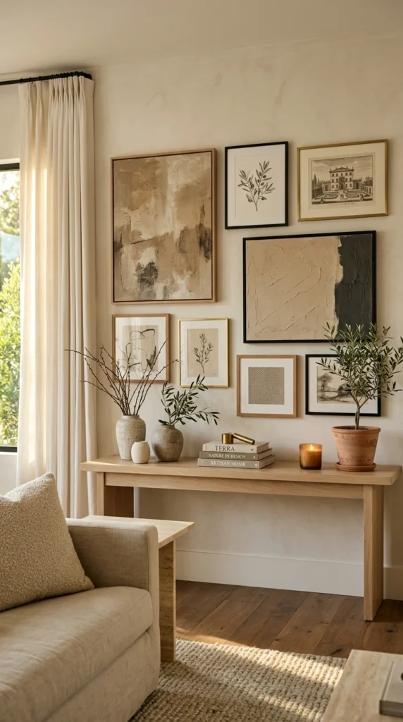 Tell Your Story with Neutral Picture Frames