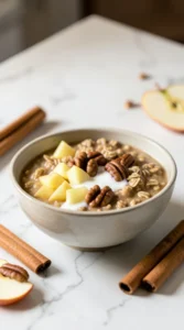 Slow Cooker Apple Spice Oatmeal
