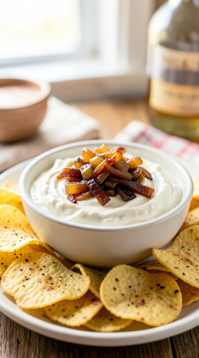 French Onion Dip from Scratch