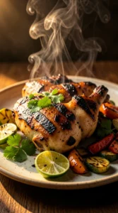 Grilled Chipotle Lime Chicken Thighs