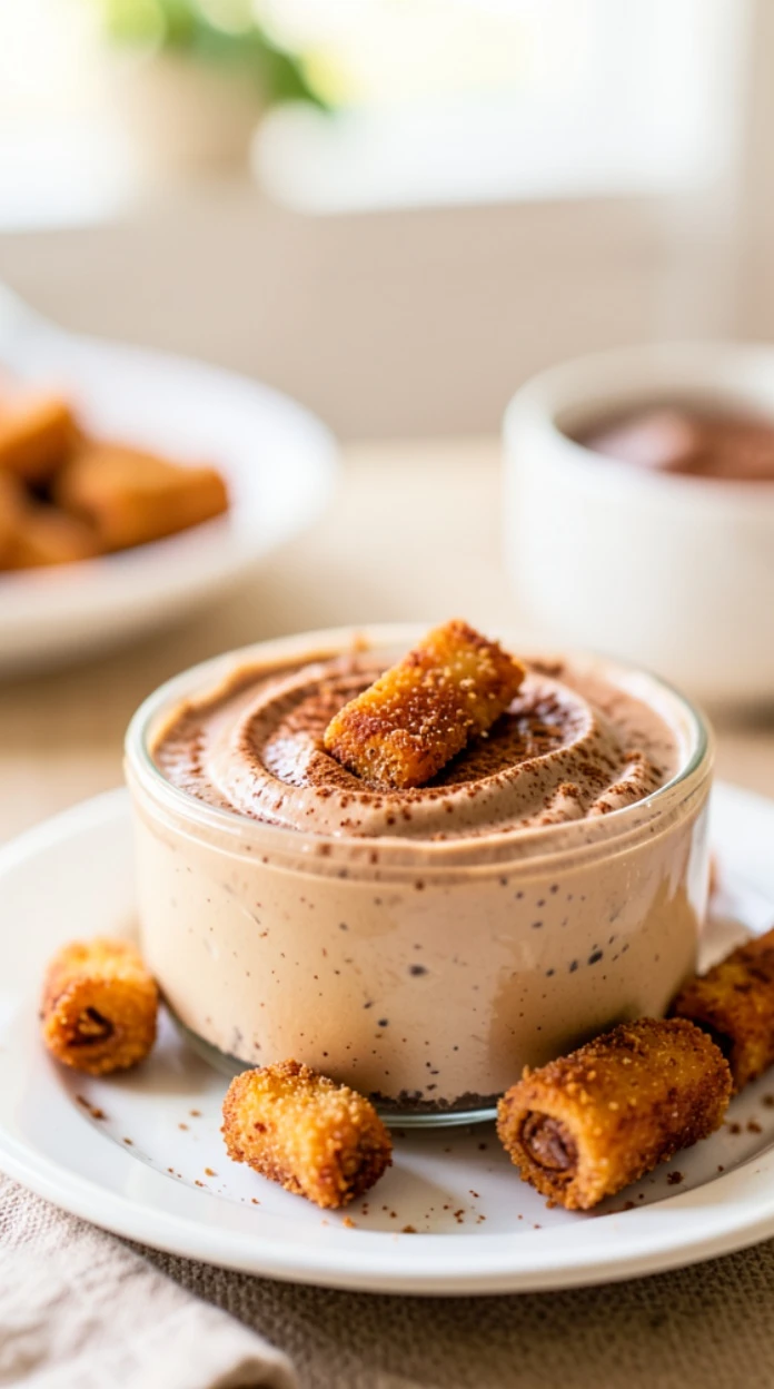 Sweet Churro Cheesecake Dip