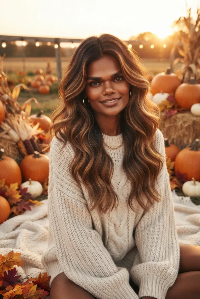 Beachy Waves with Dark Roots