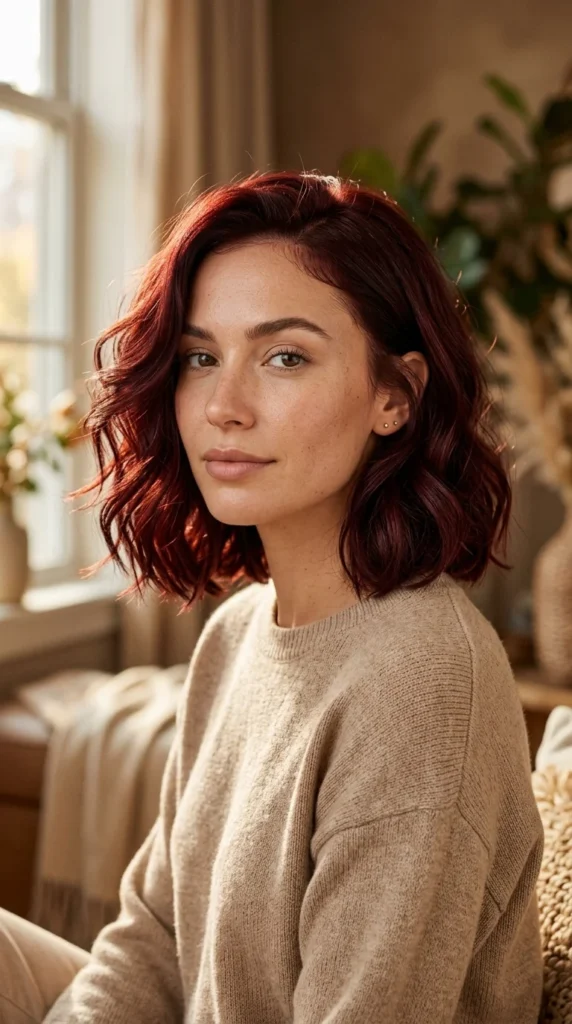 26. Cherry Cola Bob: Retro Dark Red Style & Color