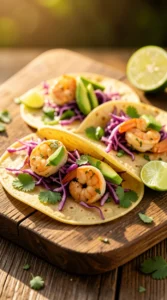 Zesty Lemon Herb Shrimp Tacos