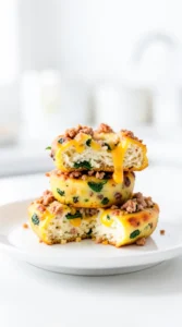 Meal-Prep Turkey Sausage & Egg Bites