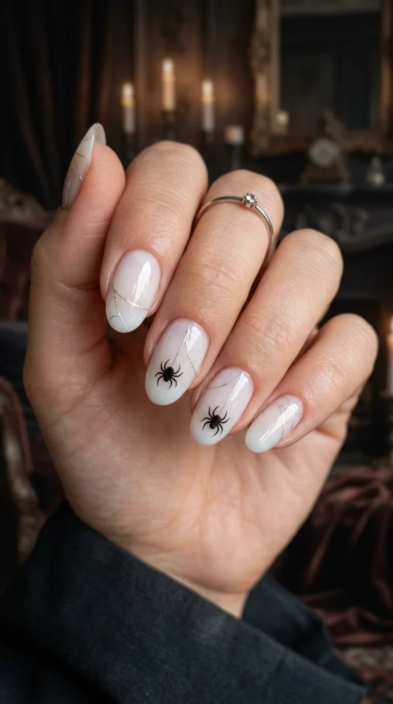 Creepy Crawly Spider Cute Nails