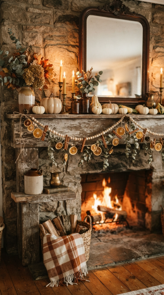 Dried Orange and Cinnamon Garland
