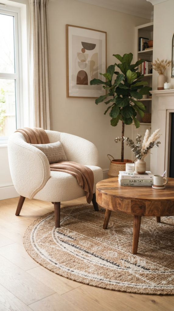 Bring in Curved Furniture Shapes
