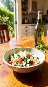 Spinach, Feta & Egg White Scramble
