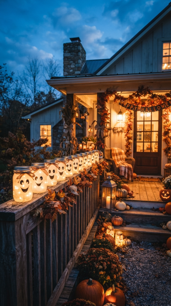 Glowing Ghost Jars