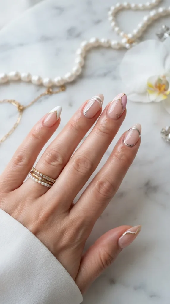 French Tip with a Twist