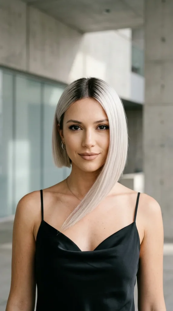 8. Asymmetrical Bob Haircut