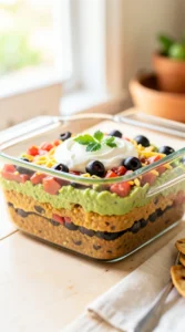 Classic Seven-Layer Dip