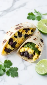 The Southwestern Black Bean & Salsa Verde Wrap