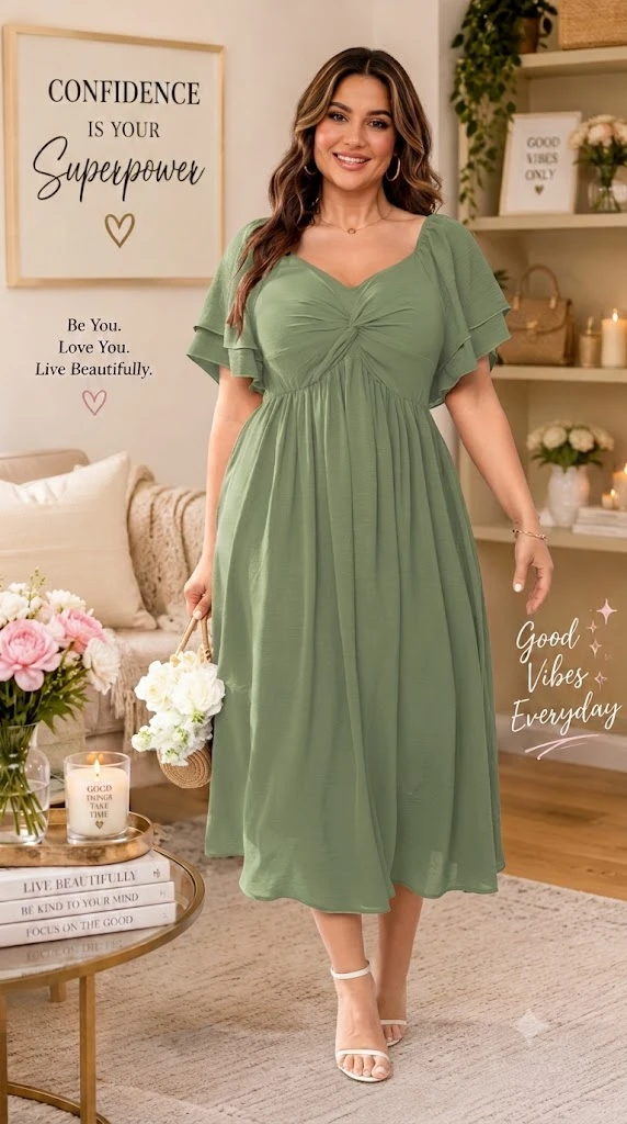 SCOMCHIC Women's Plus Size Cocktail Sweetheart A-Line Maxi Dress