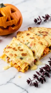 Jack-o'-Lantern Quesadillas