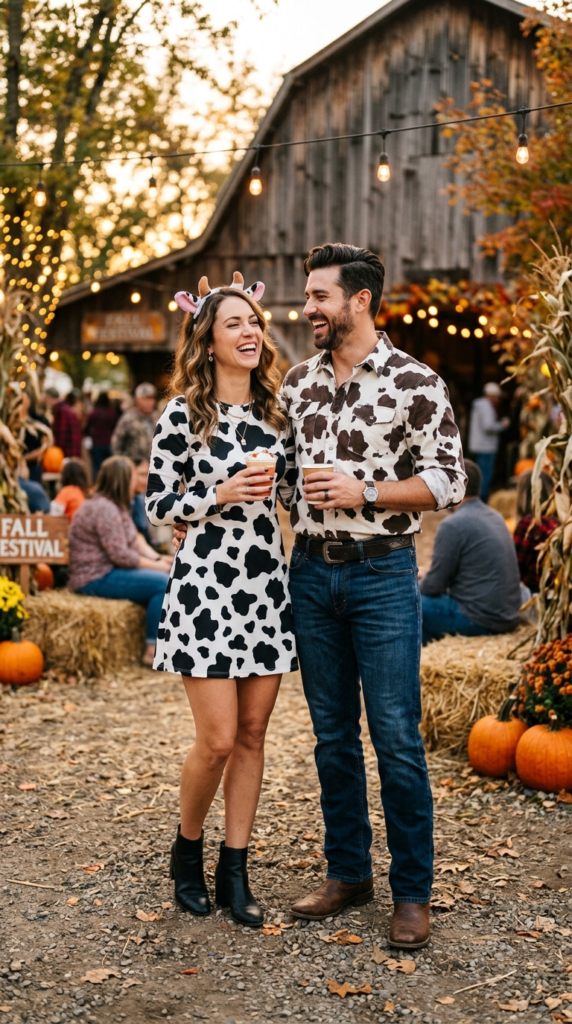 Cow Print Couple