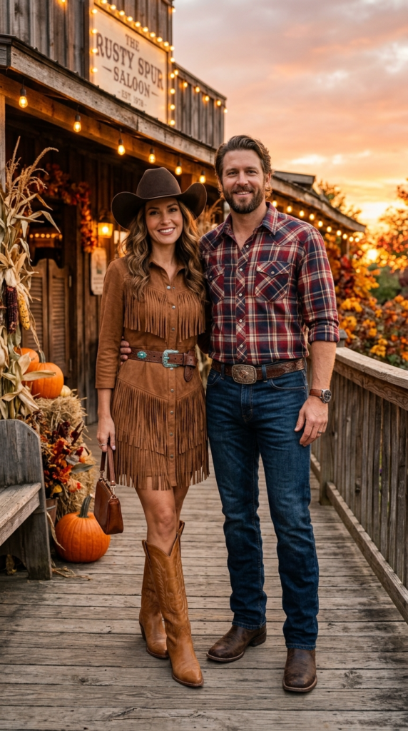 Cowboy & Cowgirl Western Night